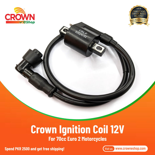 Crown Ignition Coil 12V for CD70 Euro2 Motorcycles - Crowneshop