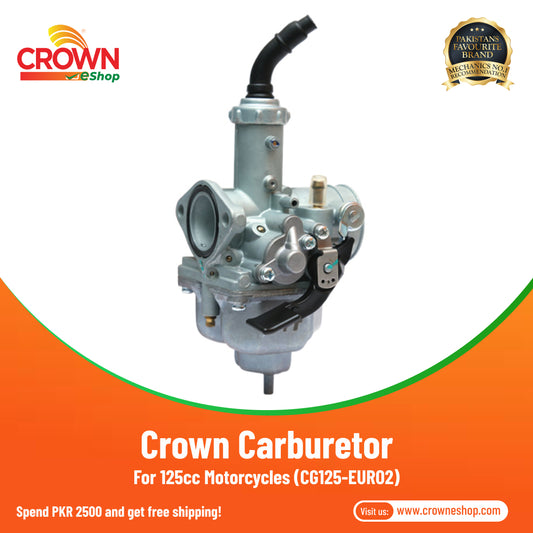 Crown Carburetor For 125cc Motorcycles (CG125-EURO2) - Crowneshop