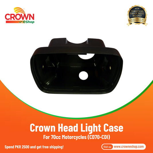 Crown Head Light Case for 70cc Motorcycles (CD70-CDI) - Crowneshop