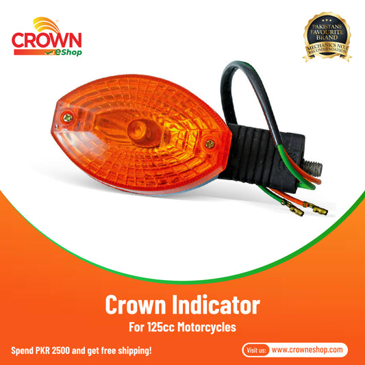 Crown Indicator for 125cc Motorcycles - Crowneshop