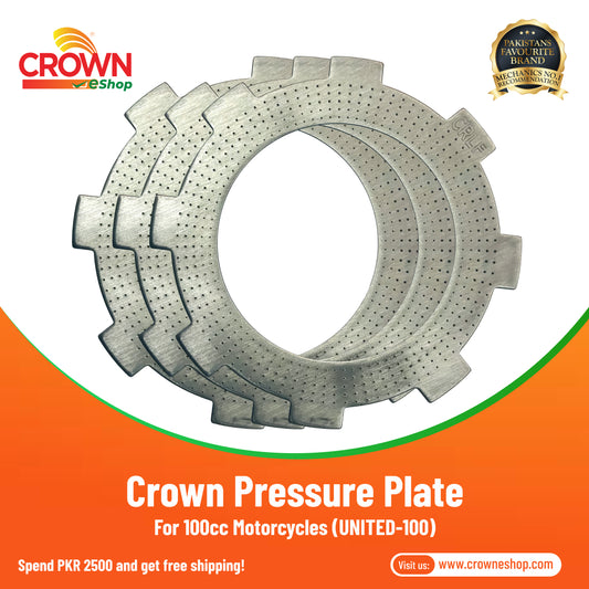 Crown Pressure Plate for 100cc Motorcycles (UNITED-100) - Crowneshop