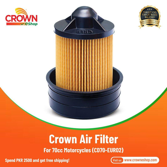 Crown Air Filter for 70cc Motorcycles (CD70-EURO2) - Crowneshop