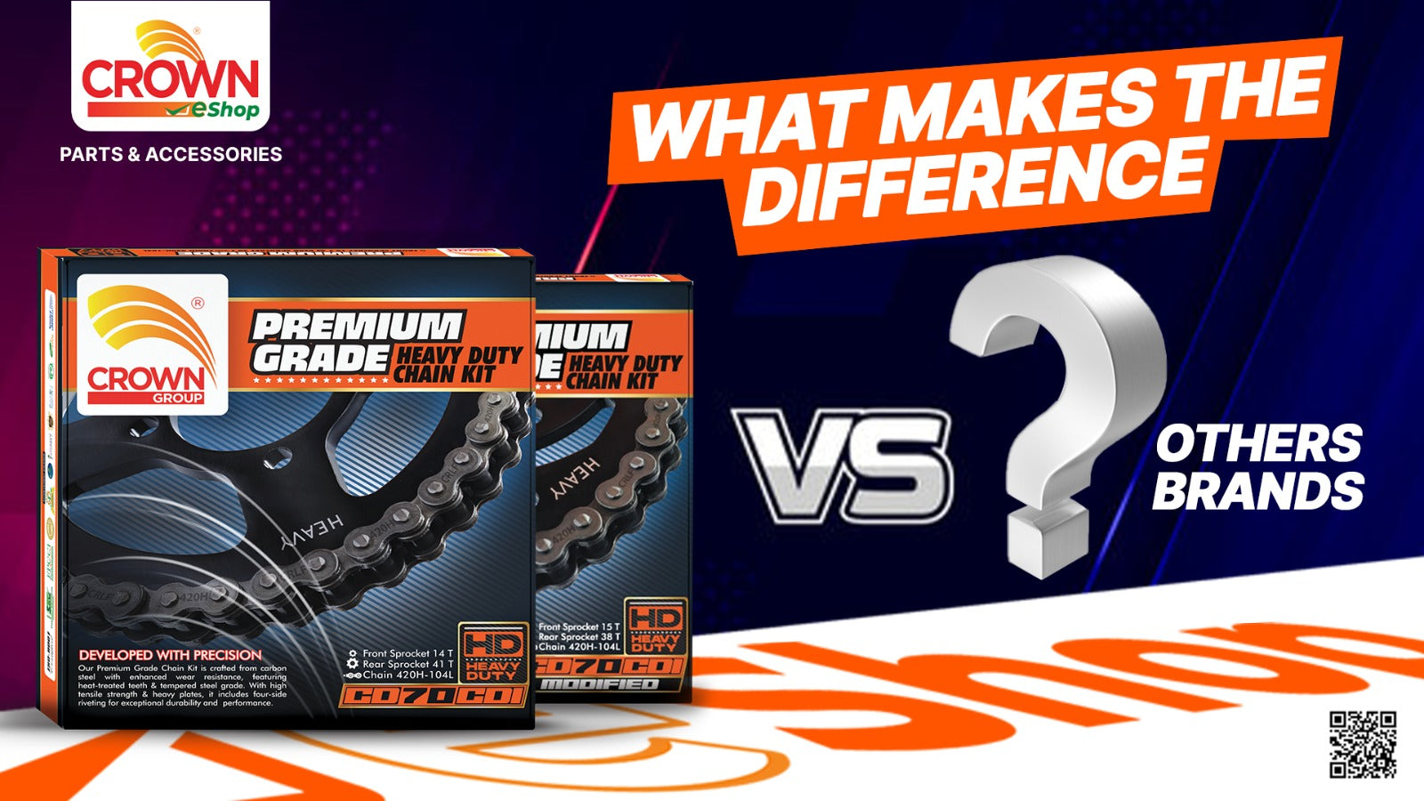 Crown Chain Sprockets vs. Others – What Makes the Difference?