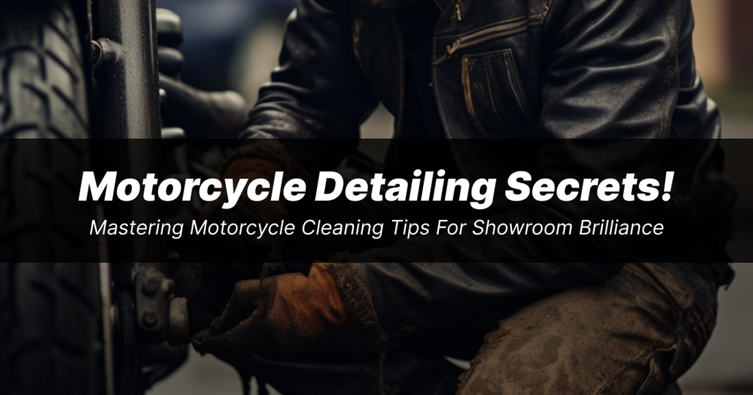 Mastering Motorcycle Cleaning Tips for a Showroom Shine! - Crowneshop