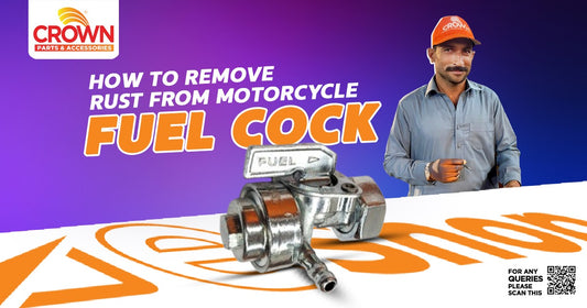 How to Clean and Remove Rust from Motorcycle Fuel Cock