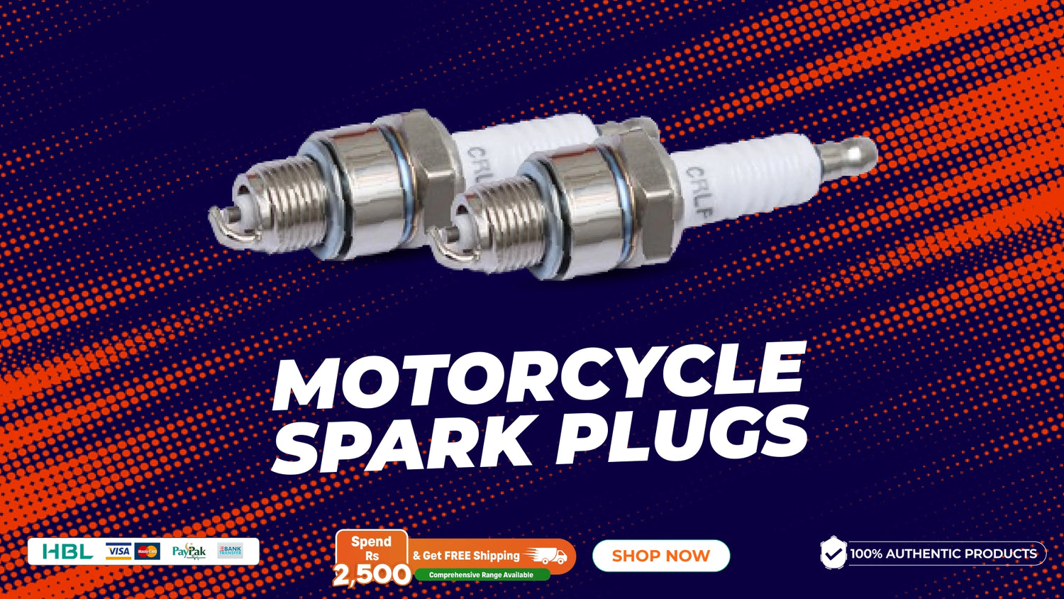 Crown Motorcycle Spark Plugs