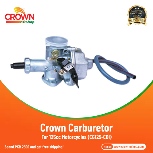 Crown Carburetor For 125cc Motorcycles (CG125-CDI) - Crowneshop