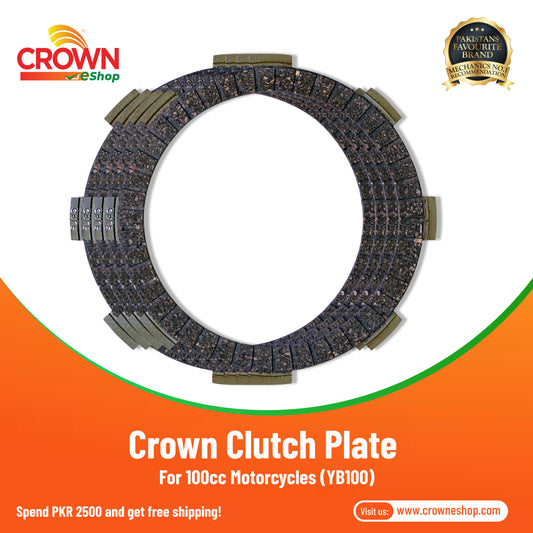 Crown Clutch Plate for 100cc Motorcycles (YB100) - Crowneshop