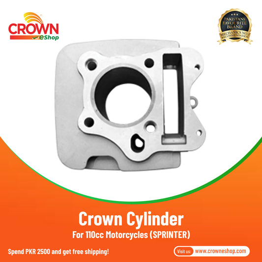 Crown Cylinder for 110cc Motorcycles (SPRINTER) - Crowneshop
