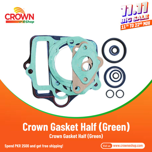 Crown Gasket Half (Green) for 70cc Motorcycles (CD70-CDI)