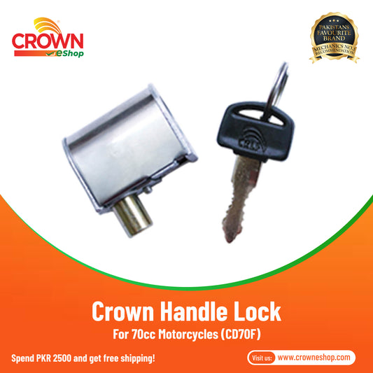 Crown Handle Lock for 70cc Motorcycles (CD70F) - Crowneshop