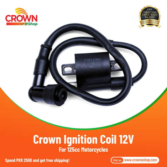 Crown Ignition Coil 12V for 125cc Motorcycles - Crowneshop