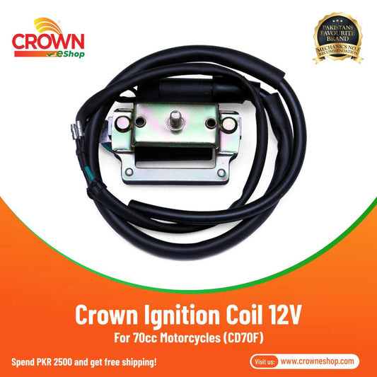 Crown Ignition Coil 12V for 70cc Motorcycles - Crowneshop