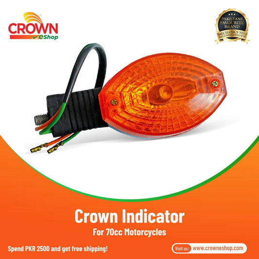 Crown Indicator for 70cc Motorcycles - Crowneshop