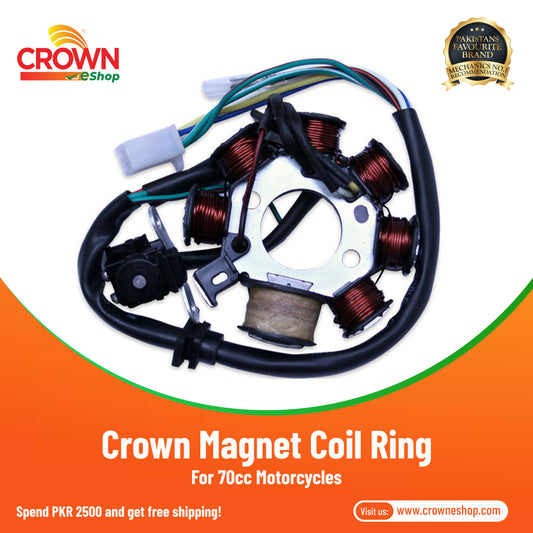 Crown Magnet Coil Ring for 70cc Motorcycles - Crowneshop