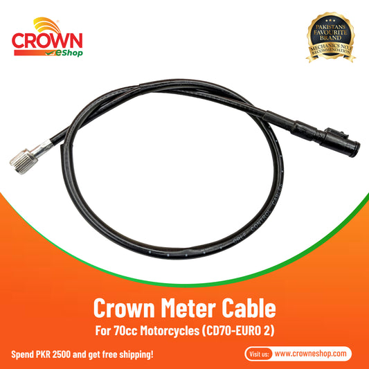 Crown Meter Cable for 70cc Euro2 Motorcycles - Crowneshop