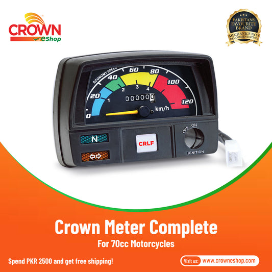 Crown Meter Complete for 70cc Motorcycles - Crowneshop