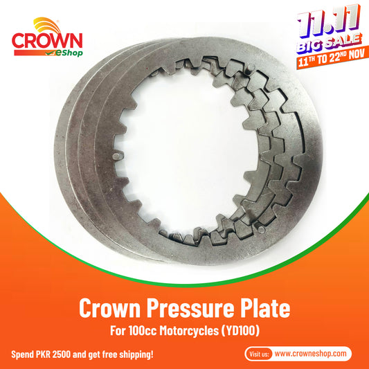 Crown Pressure Plate for YD100 Motorcycles