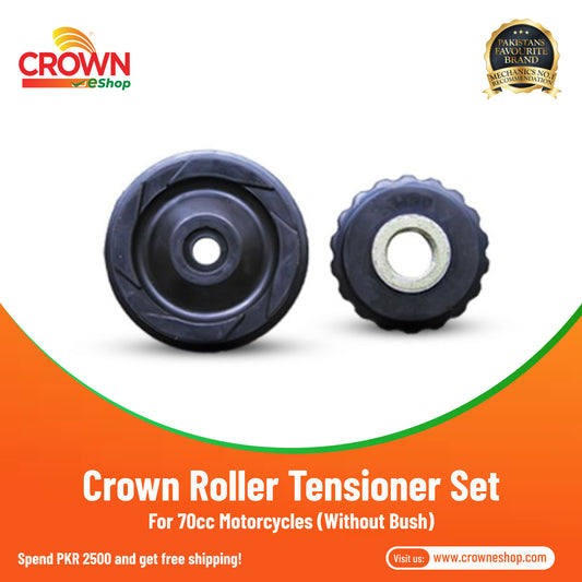 Crown Roller Tensioner Set Without Bush for 70cc Motorcycles - Crowneshop