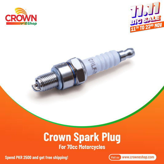 Crown Spark Plug for 70cc Motorcycles