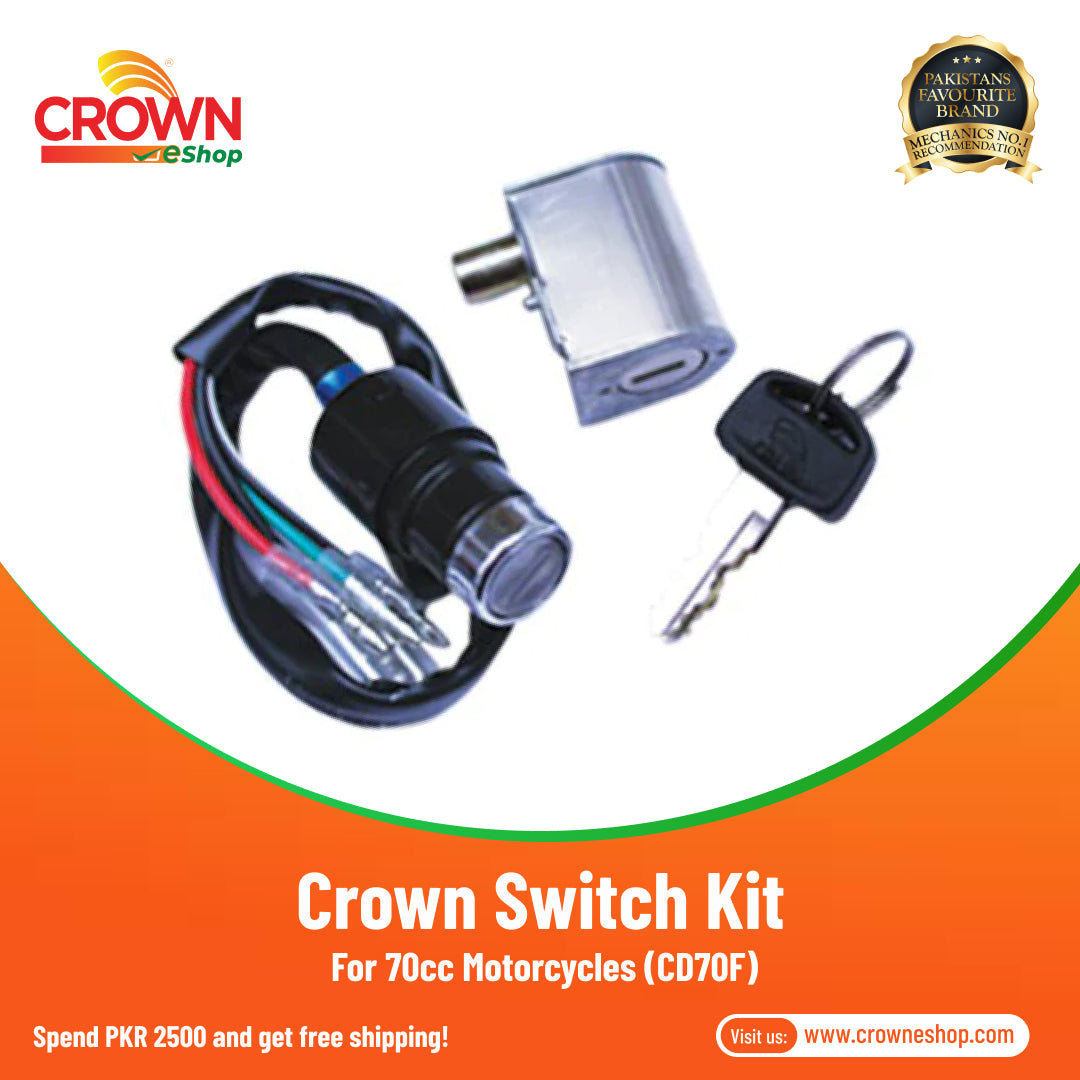 Crown Key Set for 70cc Motorcycles (CD70F) - Crowneshop