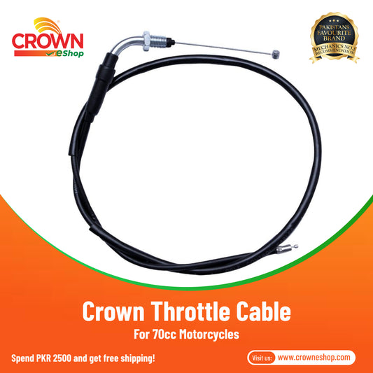 Crown Throttle Cable for 70cc Motorcycles - Crowneshop