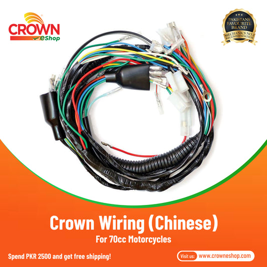 Crown Wiring for Chinese 78cc Motorcycles - Crowneshop