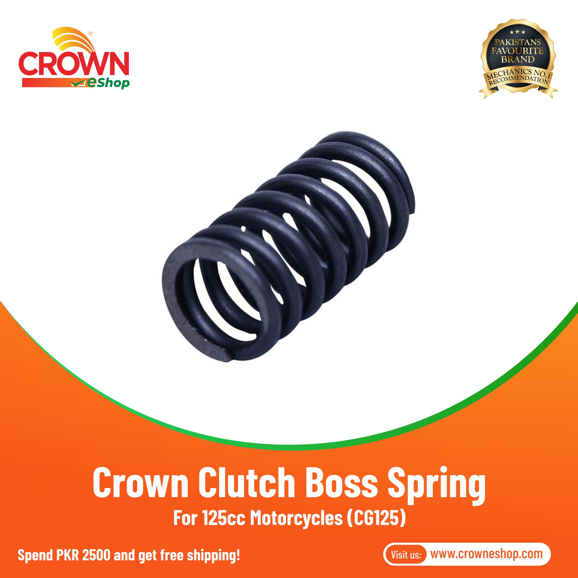 Crown Clutch Boss Spring for 125cc Motorcycles (CG125)