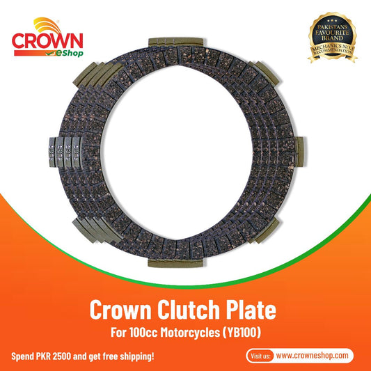 Crown Clutch Plate  for 100cc Motorcycles (YB100)