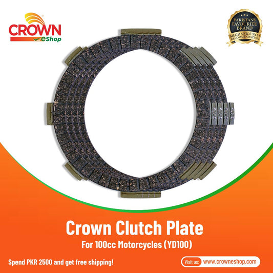 Crown Clutch Plate  for 100cc Motorcycles (YD100)