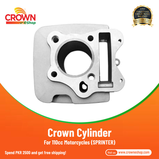 Crown Cylinder  for 110cc Motorcycles (SPRINTER)