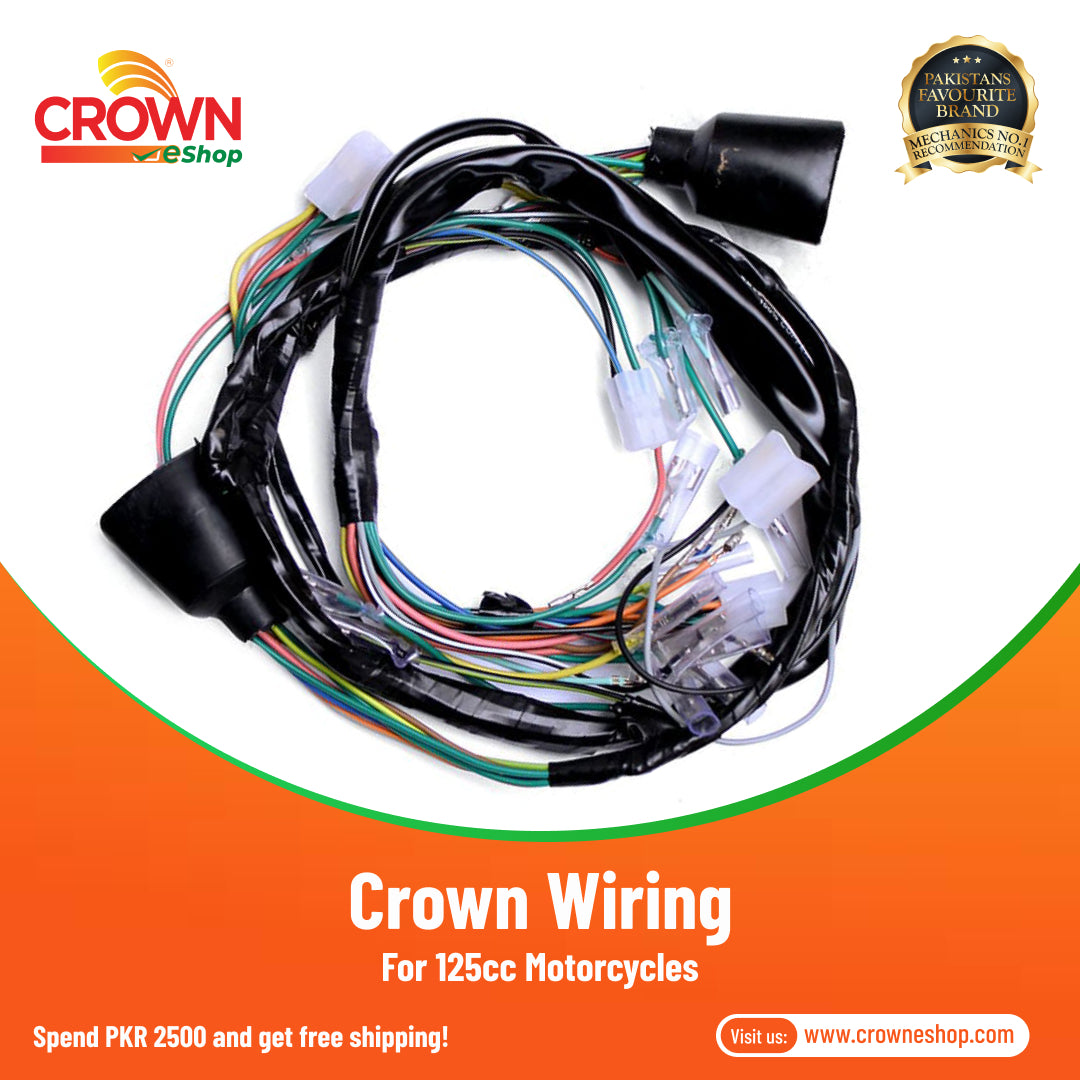 Crown Wiring for 125cc Motorcycles