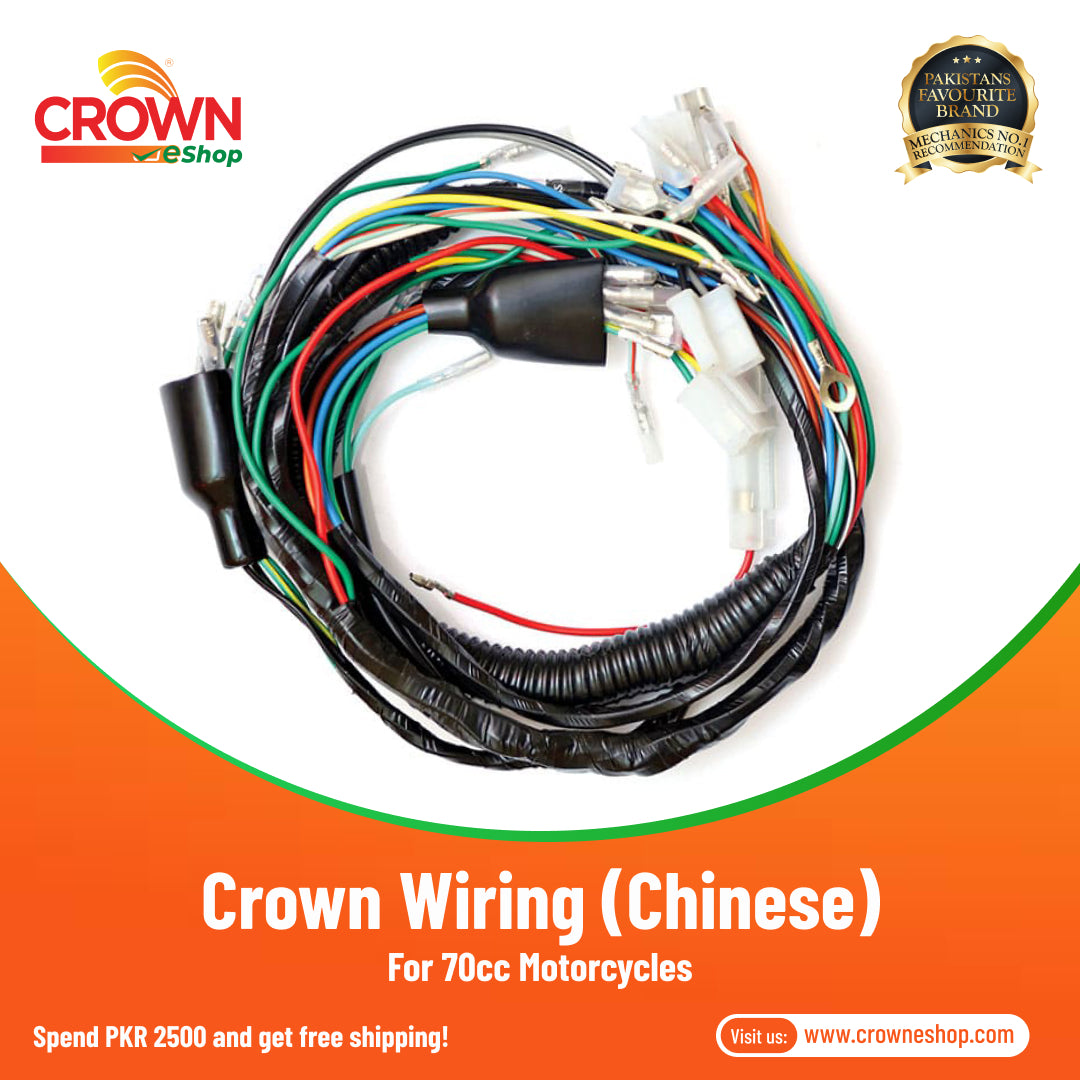 Crown Wiring for Chinese 78cc Motorcycles