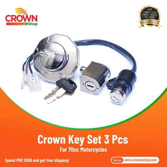 Crown Key Set 3 Pcs for 70cc Motorcycles