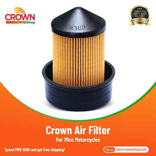 Crown Air Filter for 70cc Motorcycles (CD70-CDI) - Crowneshop