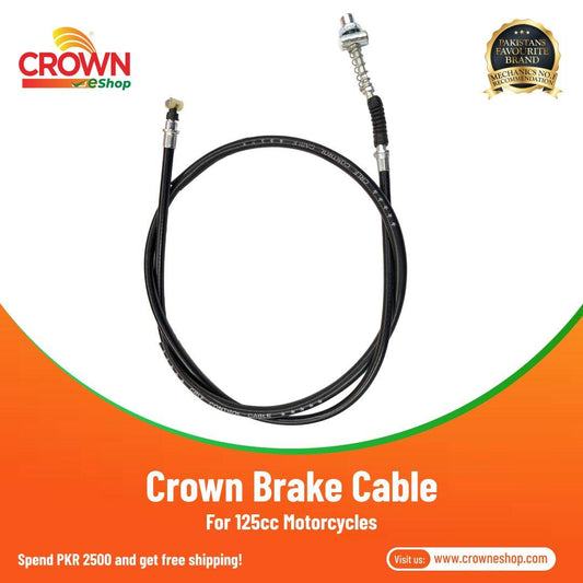 Crown Brake Cable for 125cc Motorcycles - Crowneshop